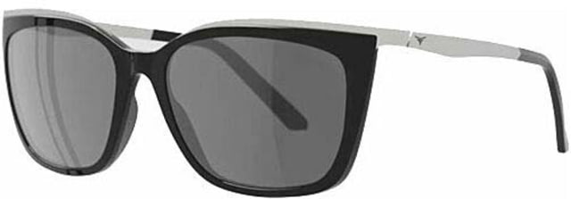 3M Force Flex Lola Sunglasses Black/Silver Frame Smoke Polarized Lens