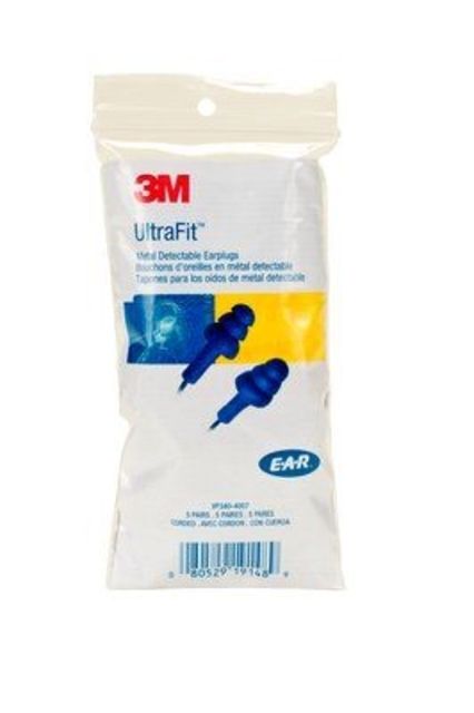 3M Earplug Ultrafit Metal 100BX  Box - 3M