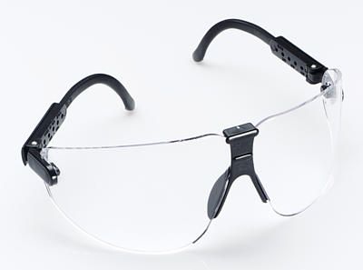 3M Lexa Eyewear Medium Black Temple Clear DX Lens - 3M