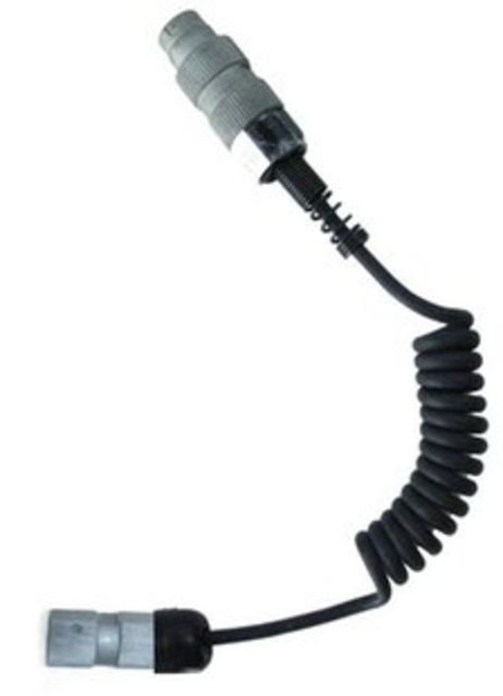 3M PELTOR DUAL Push-To-Talk PTT Adapter Military Radios  with 6-PIN MIL-C-55116 Connector 1 EA/Case - Peltor