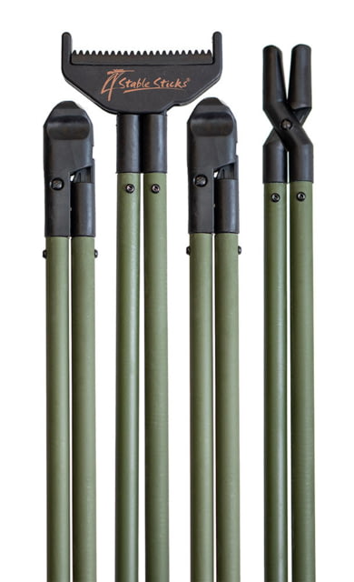 4 Stable Sticks Bush Essential Shooting Sticks Green - 4 Stable Sticks