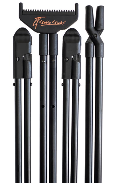 4 Stable Sticks Sit Shooting Stick Black - 4 Stable Sticks