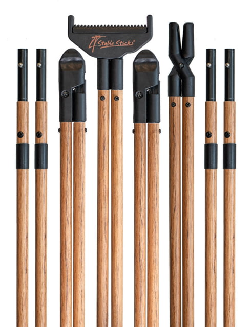 4 Stable Sticks Ultimate Wood Shooting Sticks Light Brown - 4 Stable Sticks