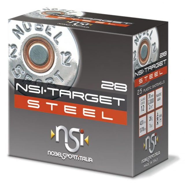elsport Target Steel 12 Gauge 1 Oz 2.75in Shotgun #6 25 Rounds Ammo