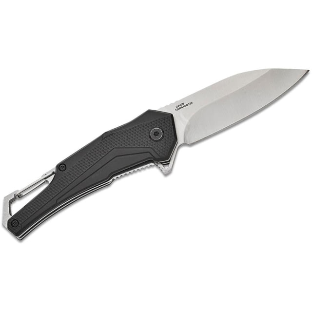 Old Timer Smith & Wesson Oasis Carabiner Folding Knife 3 Drop Point Blade Black Box 56E8CAA4 PF