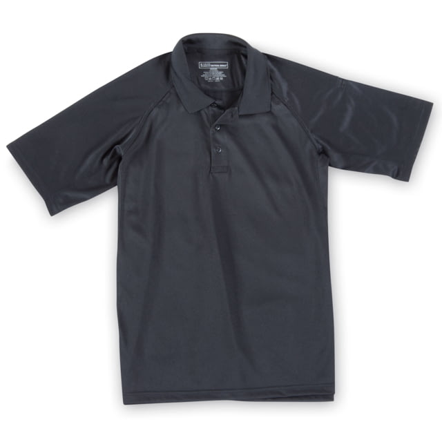 5.11 Tactical 5.11 Tactical Performance Short Sleeve Polo - Men's 5XL Tall Black - $60.99 at Optics Planet