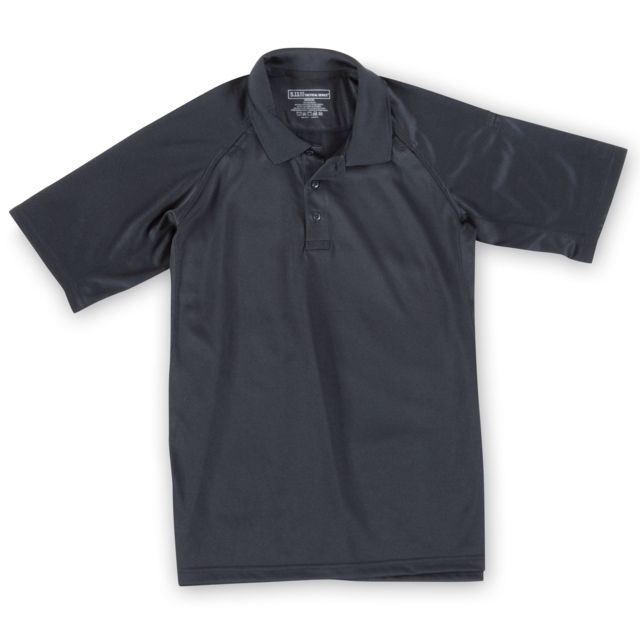 5.11 Tactical 5.11 Tactical Performance Short Sleeve Polo - Men's Large Tall Black - $54.89 at Optics Planet