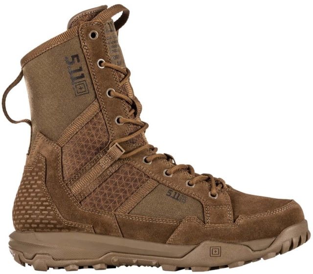 Open Box Dealer Demo 5.11 Tactical A/T 8in Non-Zip Boot - Mens Dark Coyote 10W