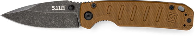 5.11 Tactical Braddock DP Mini Folding Knife 3in D2 Drop Point Kangaroo SZ
