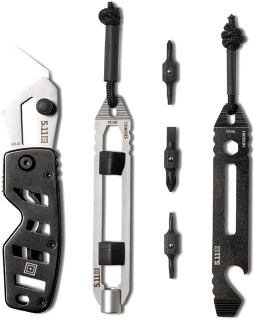 5.11 Tactical Utility Gift 1/2in Folding Knife Set Multi Color  SZ - 5.11 Tactical
