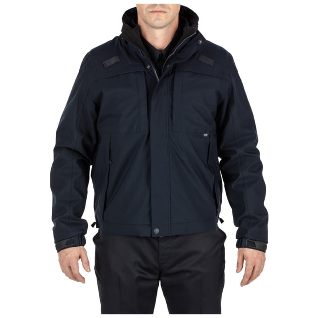 5.11 Tactical 5.11 Tactical 5-in-1 Jacket 2.0 Dark Navy Small Regular - $300.00 at Optics Planet