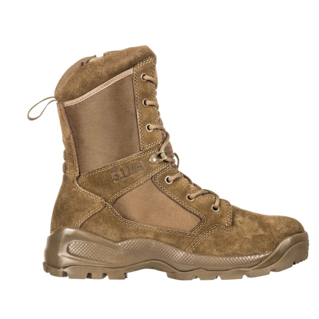 5.11 Tactical 5.11 Tactical A.T.A.C. 2.0 8 in Side Zip Desert Boot Dark Coyote Brown 10 Regular - $135.00 at Optics Planet