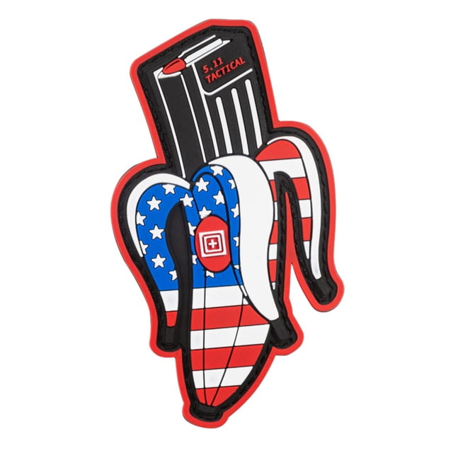 5.11 Tactical Banana Clip Usa Patch Multi 1 SZ  SZ - 5.11 Tactical