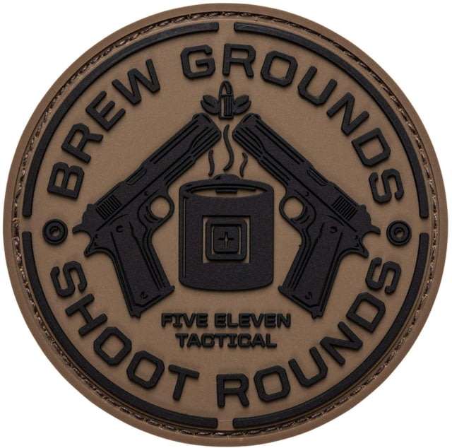 5.11 Tactical Brew Grounds Patch Brown 1 SZ  SZ - 5.11 Tactical