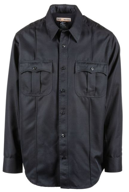 5.11 Tactical Class A Fast-Tac Twill L/S Shirt - Mens Midnight Nvy MR - 5.11 Tactical