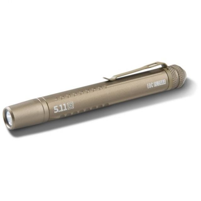 5.11 Tactical EDC Pl 2AAA Flashlight Sandstone 1 SZ  SZ - 5.11 Tactical