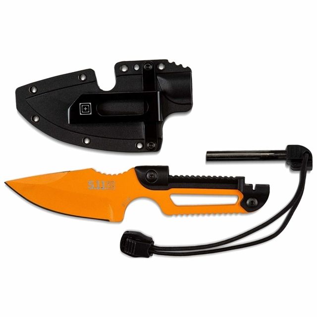 5.11 Tactical Ferro Knife 2.3in Drop Point Steel Multi 1 SZ  SZ - 5.11 Tactical