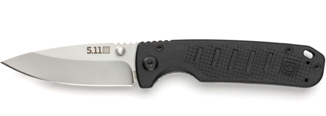 5.11 Tactical Icarus DP Mini Folding Knife 2.8in Drop Point 8CR13MOV Blade Black 1 SZ  SZ - 5.11 Tactical