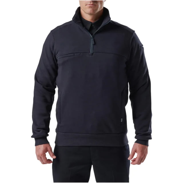 5.11 Tactical 5.11 Tactical Job Shirt 1/4 Zip 2.0 - Men's Fire Navy - $75.00 at Optics Planet