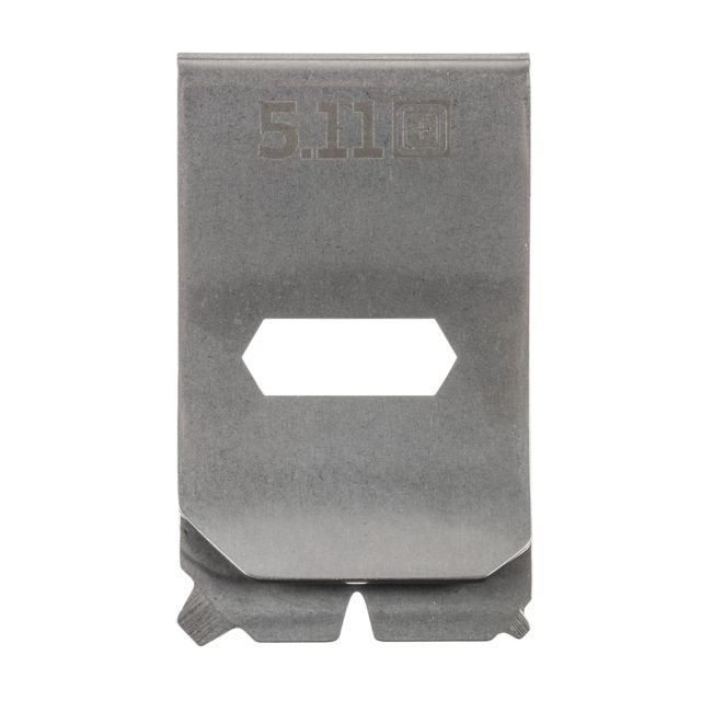 5.11 Tactical Utility Money Clip Multitool Tumbld Steel 1 SZ  SZ - 5.11 Tactical