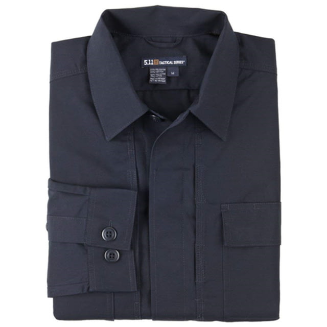 5.11 Tactical Njdoc PDU L/S Shirt Class A - Mens, French Blue, SS, 72081US-686-S-S by USA 5.11 Tactical Police & Duty Men's Shirts