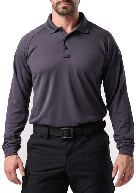5.11 Tactical Performance Long Sleeve Polo - Men's 3XL Charcoal