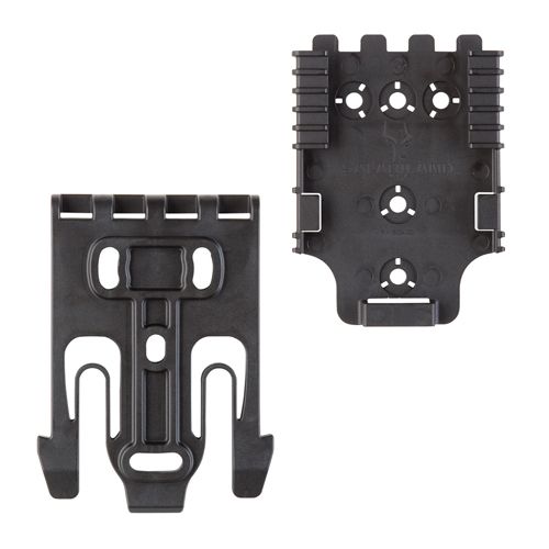 Safariland Quick Locking System Kit Model 3 Non-Locking w/ 2 Receiving Plates Foliage Green - Safariland