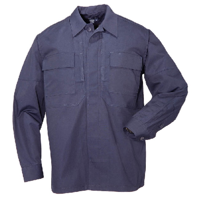 5.11 Tactical 5.11 Tactical TDU Long Sleeve Shirt Dark Navy Medium - $71.99 at Optics Planet