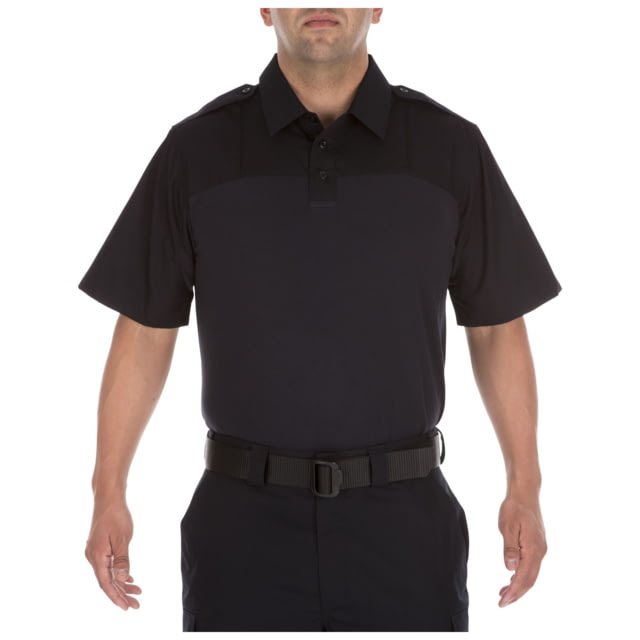 5.11 Tactical 5.11 Tactical TACLITE PDU Rapid Short Sleeve Shirt Midnight Navy Medium Regular - $75.99 at Optics Planet