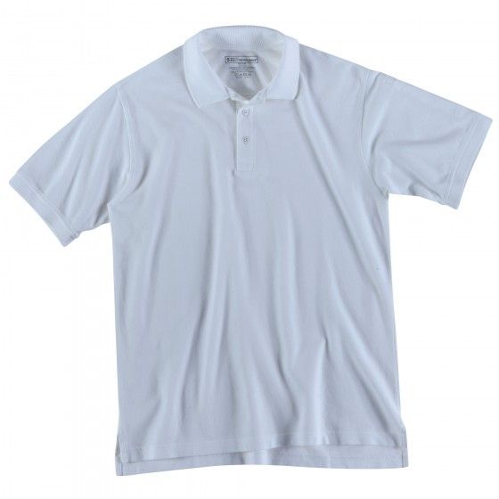 5.11 Tactical Utility S/S Polo - Mens White L