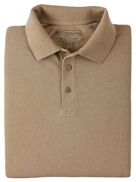 5.11 Tactical Utility S/S Polo Tall - Mens Silver Tan 5XL