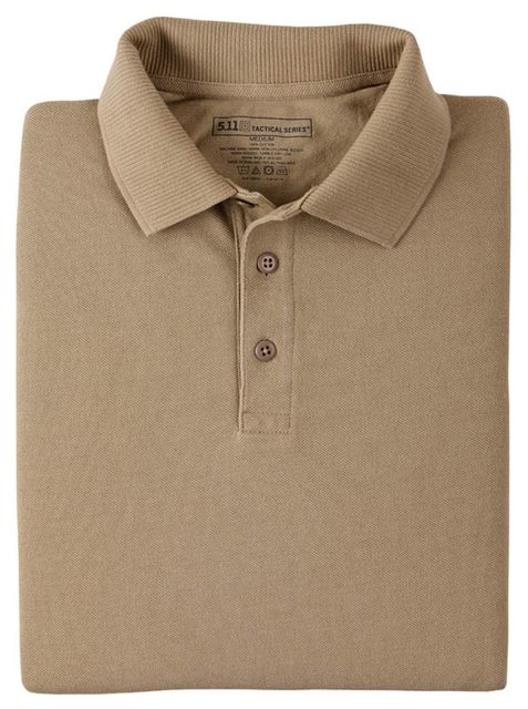 5.11 Tactical Utility S/S Polo - Mens Silver Tan 2XL