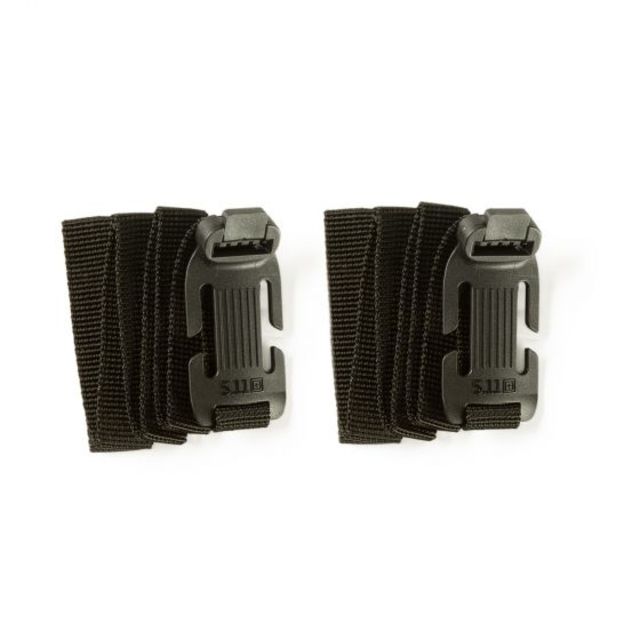 5.11 Tactical Sidewinder Straps SM, 2Pk, Black, 56482-019-1 SZ by USA 5.11 Tactical Uniform BDU Accessories