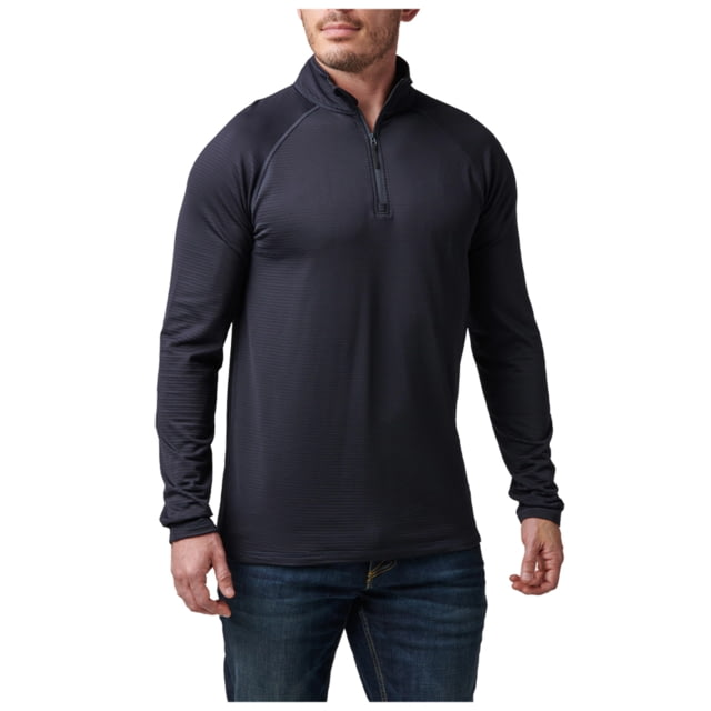 5.11 Tactical 5.11 Tactical Stratos 1/4 Zip Midlayer - Men's Dark Navy Extra Large - $90.00 at Optics Planet