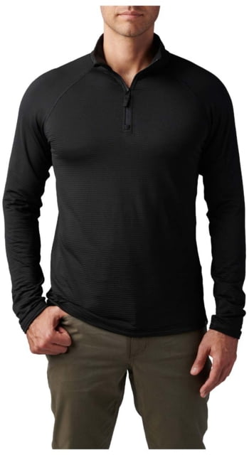 5.11 Tactical Stratos 1/4 Zip Midlayer - Men's Black 2XL