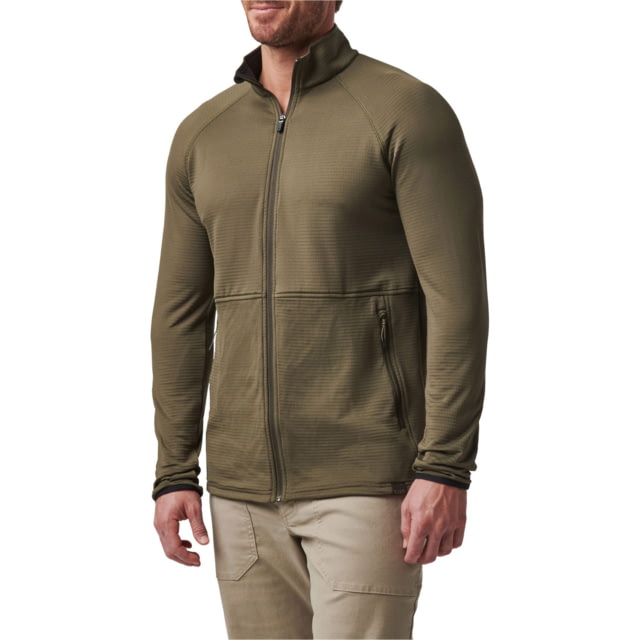5.11 Tactical Stratos Full Zip Jacket - Men's Ranger Green 2XL