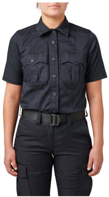 5.11 Tactical Stryke PDU Twill Short Sleeve Class B - Women's Large Tall Uniform White