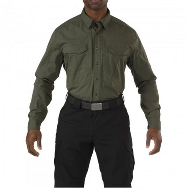 5.11 Tactical Open Box Dealer Demo 5.11 Tactical Stryke L/S Shirt - Mens TDU Green 2XL - $83.49 at Optics Planet