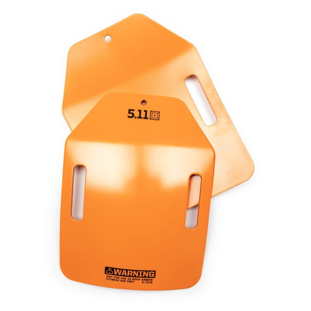 5.11 Tactical 5.75 lb Weight Plate Pair 2.0 Weathered Orange One Size - 5.11 Tactical