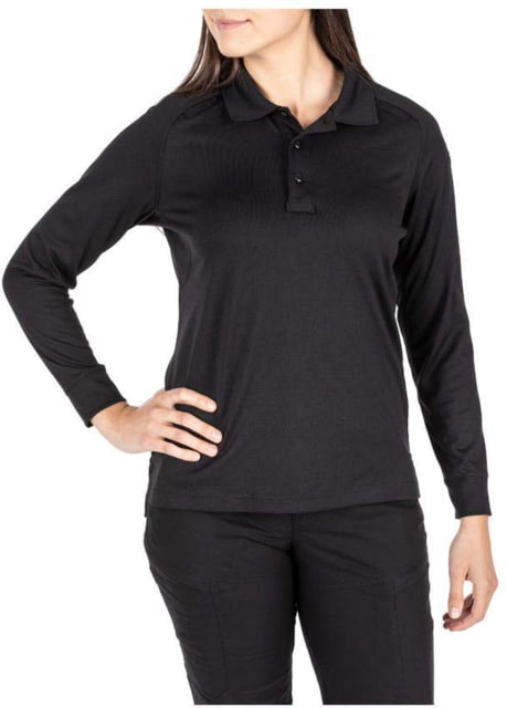 5.11 Tactical Performance Long Sleeve Polo - Womens Charcoal Large