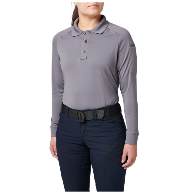 5.11 Tactical Performance Long Sleeve Polo - Womens Storm Large
