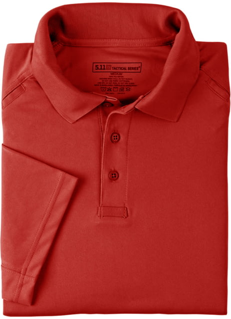 5.11 Tactical Performance Short Sleeve Polo - Womens Range Red S