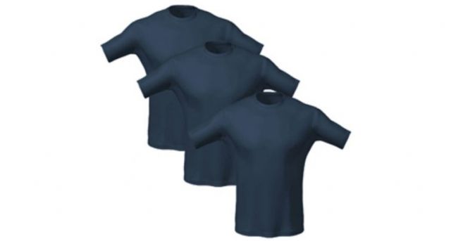 5.11 Tactical Utili-T Crew S/S 3Pk T-Shirt - Mens Dark Navy L