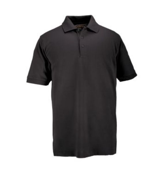 5.11 Tactical Professional Short Sleeve Polo - Men's Large Regular Black