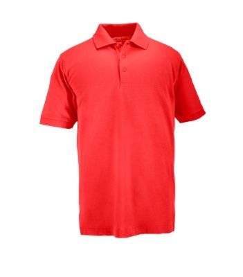 5.11 Tactical Professional Short Sleeve Polo - Men's Large Regular Range Red