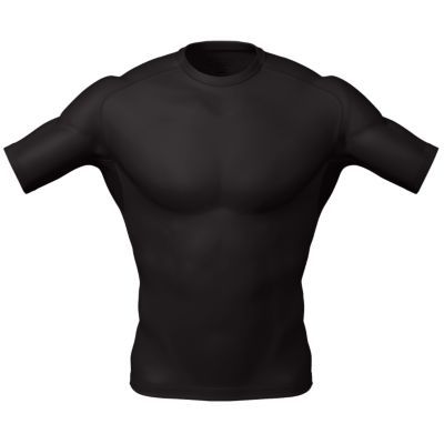 5.11 Tactical Tight Crew Short Sleeve Shirt - Men's Medium Black