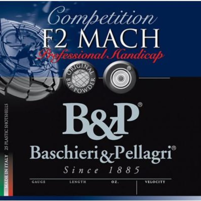 chieri & Pellagri Mach 12 Gauge 7/8 Oz 2.75in Shotgun #9 25 Rounds Ammo