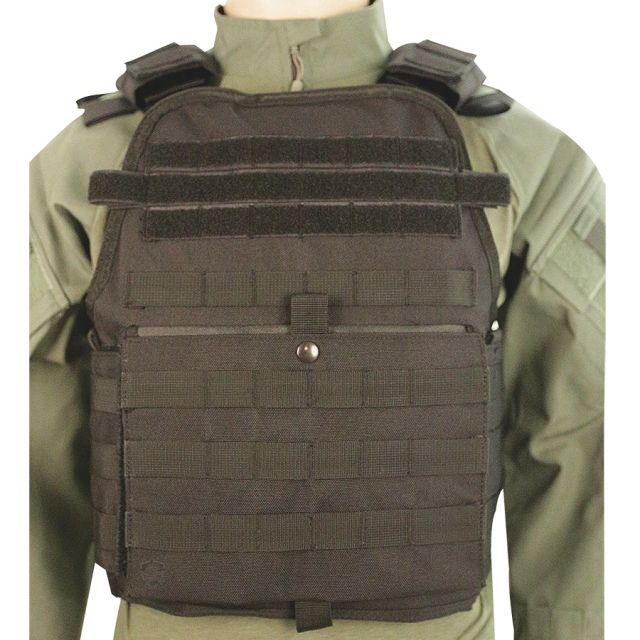 5IVE STAR GEAR Bodyguard Plate Carrier Vest Black S/L 2808003 - 5Ive Star Gear