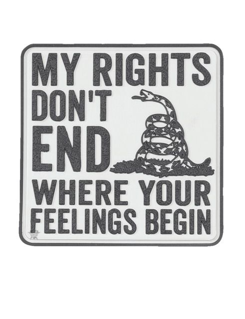 5IVE STAR GEAR My Rights Morale Patch 2.5" x 2" 6743000 - 5Ive Star Gear