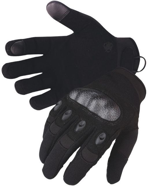 5IVE STAR GEAR Tactical Hard Knuckle Glove Black L 3814005 - 5Ive Star Gear